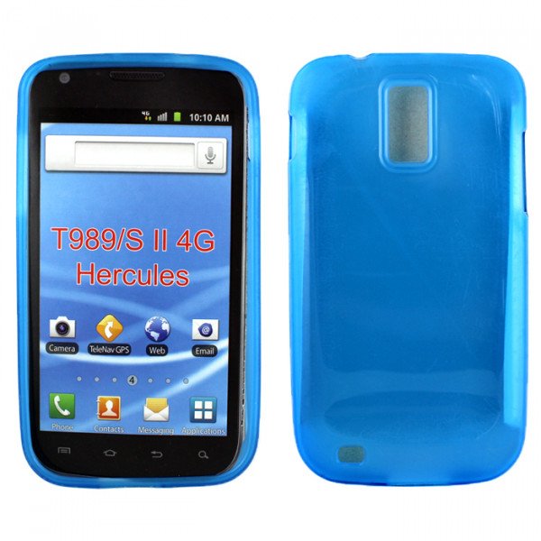 Wholesale Samsung Galaxy S2 / T989 TPU Gel Case (Blue)